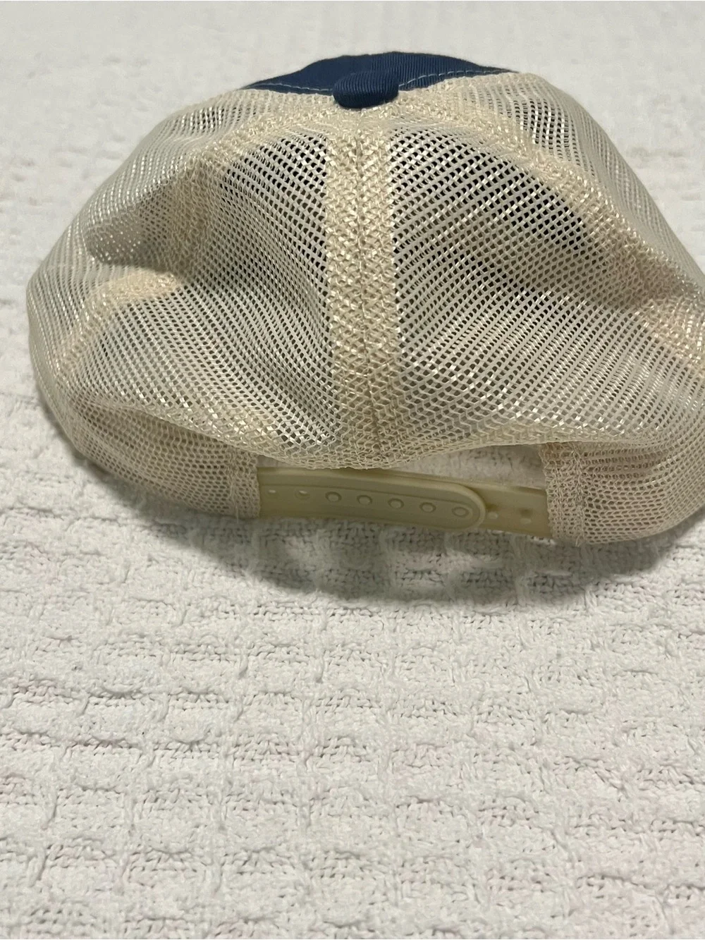 NWOT Amazon Employee Baseball Cap SnapBack Blue and Stone One Size E-swag